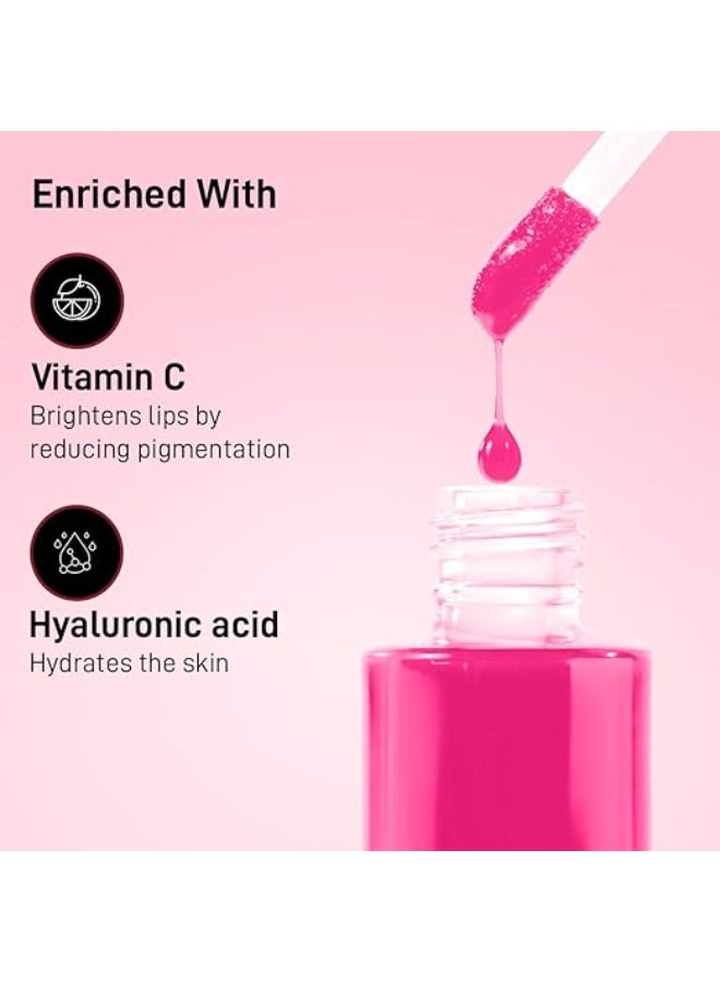 رينيه صبغة رينيه تيب تيب المائية - بينك سبلاش، صبغة للشفاه والخدود، تدوم طويلاً، تركيبة خفيفة وناعمة، لمسة نهائية مطفية ندية، تمنح مظهراً طبيعياً متورداً، غنية بفيتامين C وحمض الهيالورونيك، 5 مل. - Image 4